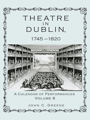 cover image of Theatre in Dublin, 1745&#8211;1820